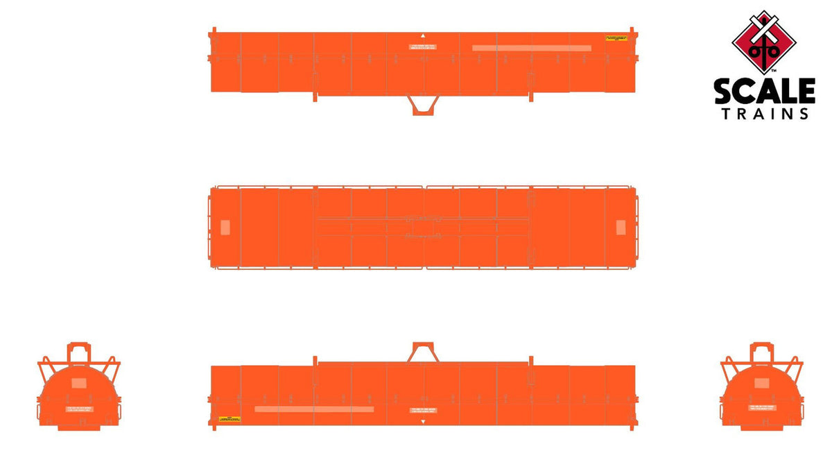 ScaleTrains Rivet Counter N SXT39264 Thrall-Trinity 42' Single Hood Coil Car CIGX #803016