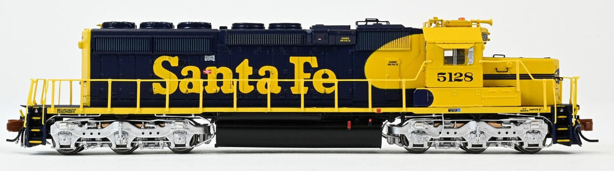 ScaleTrains Rivet Counter N SXT39368 DCC Ready EMD SD40-2 Locomotive Santa Fe 'Repaint Lettering' ATSF #5128