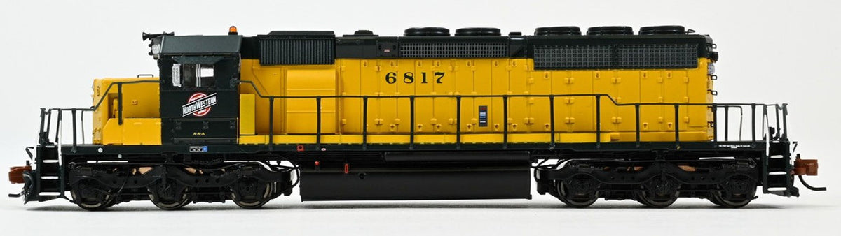 ScaleTrains Rivet Counter N SXT39379 DCC/ESU LokSound Equipped EMD SD40-2 Locomotive Chicago & NorthWestern 'Employee Owned Logo' CNW #6824
