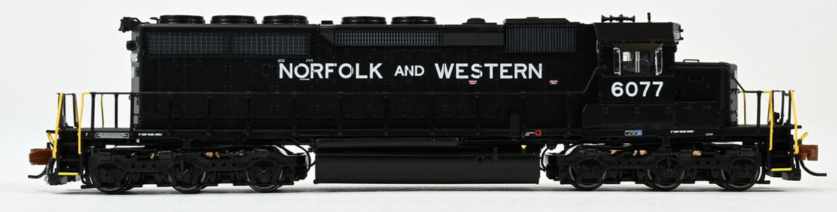ScaleTrains Rivet Counter N SXT39417 DCC/ESU LokSound Equipped EMD SD40-2 Locomotive Norfolk & Western 'Claytor Scheme' NW #6077
