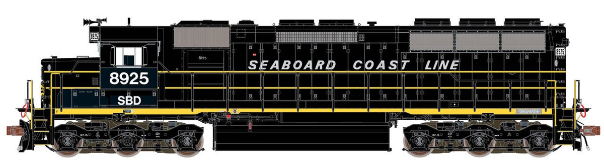 ScaleTrains Rivet Counter HO SXT39771 DCC/ESU Loksound 5 Equipped EMD SD45 Phase IIc Seaboard System 'ex-SCL patch' SBD #8934