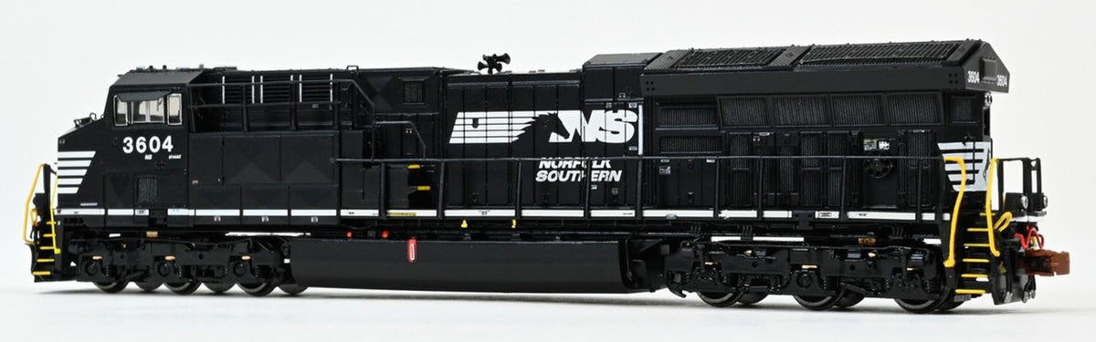 ScaleTrains Rivet Counter N SXT40446 DCC Ready GE ET44AC Locomotive Norfolk Southern 'Horsehead' Standard NS Numbers NS #3604