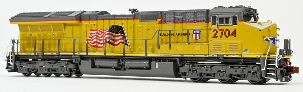 ScaleTrains Rivet Counter N SXT40449 DCC/ESU LokSound Equipped GE C45AH Locomotive Union Pacific 'Building America' UP #2704