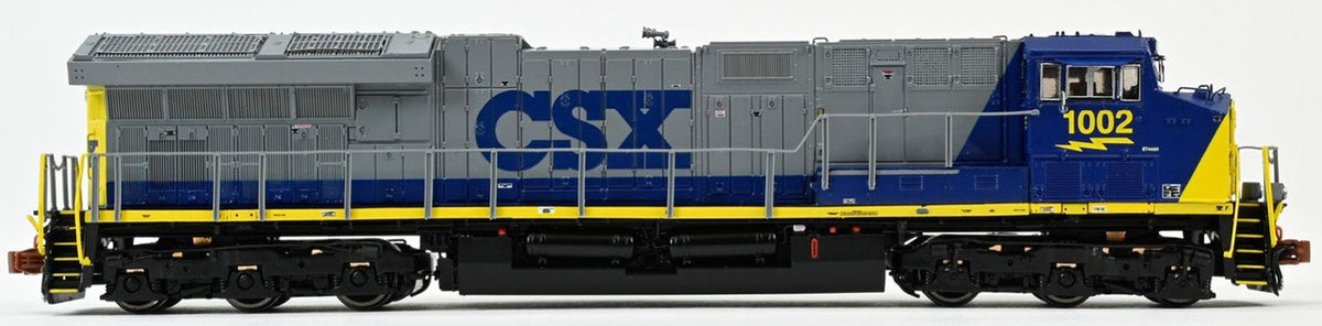 ScaleTrains Rivet Counter HypoTypical N SXT40465 DCC/ESU LokSound Equipped GE ET44AH Locomotive CSX 'YN2' CSX #1002