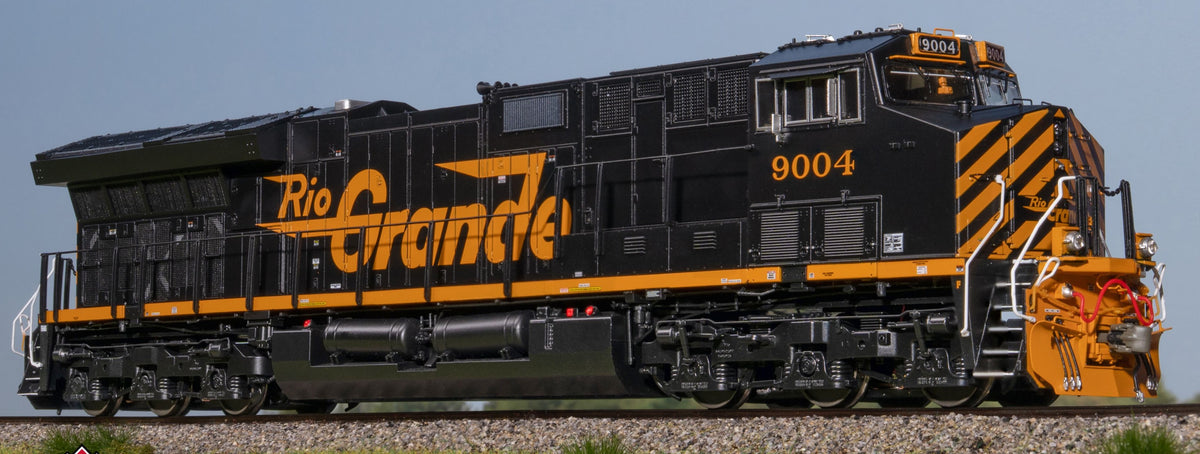 ScaleTrains Rivet Counter HypoTypical HO SXT40589 DCC/ESU Loksound 5 Equipped GE ET44AH Rio Grande "Billboard Lettering" DRGW #9022