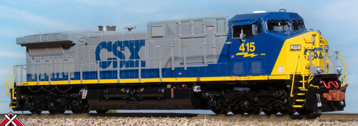 ScaleTrains Rivet Counter N SXT40648 DCC Ready GE AC4400CW Locomotive CSX 'YN2' CSXT #415