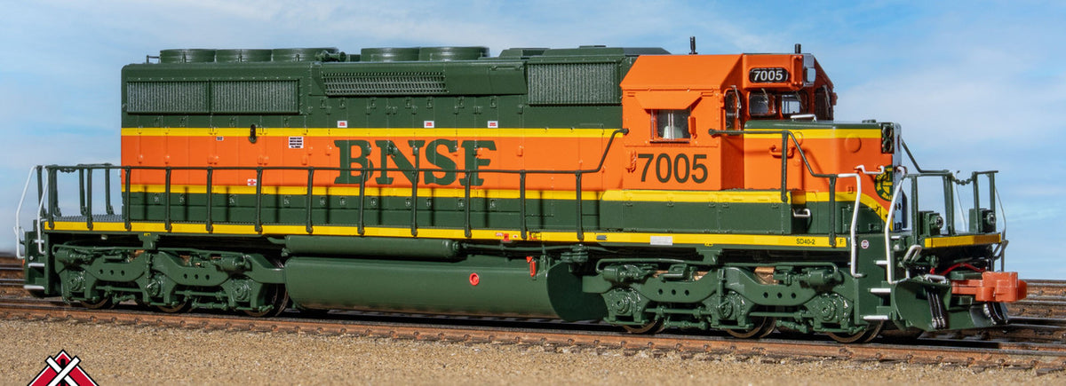 ScaleTrains Rivet Counter N SXT40673 DCC/ESU LokSound V5 Equipped EMD SD40-2 BNSF 'Heritage' w/Small Circle-Cross Nose Logo BNSF #7005