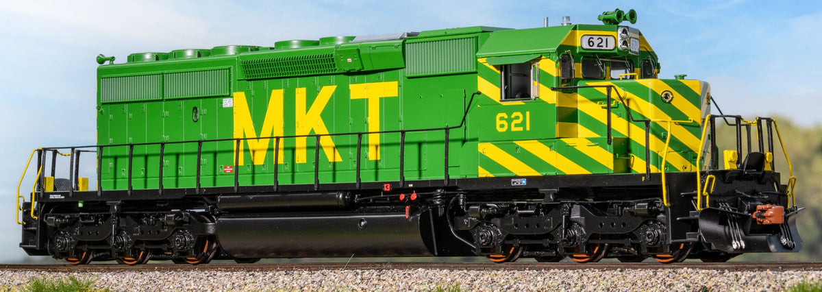 ScaleTrains Rivet Counter HO SXT40780 DCC Ready EMD SD40-2 Missouri-Kansas-Texas Delivered Unique Nose Striping MKT #621
