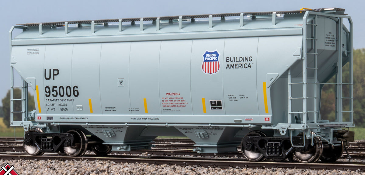 ScaleTrains Rivet Counter HO SXT41136 Gunderson 3250 Covered Hopper Union Pacific UP #95153