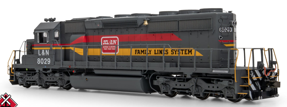 ScaleTrains Rivet Counter HO SXT42208 DCC/ESU LokSound V5 Equipped EMD SD40-2 Locomotive Family Lines System/Nose Logo L&N #8029