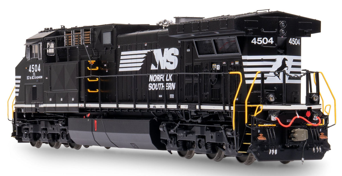 ScaleTrains Rivet Counter HO SXT42462 DCC/ESU Loksound 5 Equipped Wabtec AC44C6M Locomotive Norfolk Southern/Horsehead/Sinewave NS #4504
