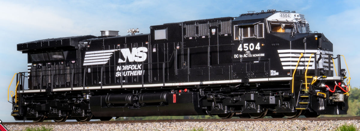 ScaleTrains Rivet Counter HO SXT42462 DCC/ESU Loksound 5 Equipped Wabtec AC44C6M Locomotive Norfolk Southern/Horsehead/Sinewave NS #4504