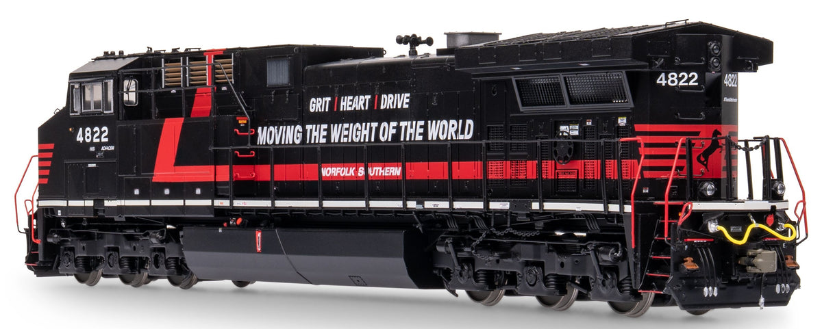ScaleTrains Rivet Counter HO SXT42480 DCC/ESU Loksound 5 Equipped Wabtec AC44C6M Locomotive Norfolk Southern "Thank You To Our Railroaders" NS #4822