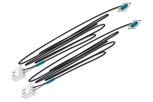 Woodland Scenics JP5738 Just Plug Lighting System - Blue LED Stick-On Lights - 2 per pack